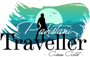 the Pakistani traveller assam artist logo